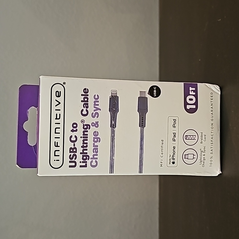 Infinitive 10ft Lightning Cable
